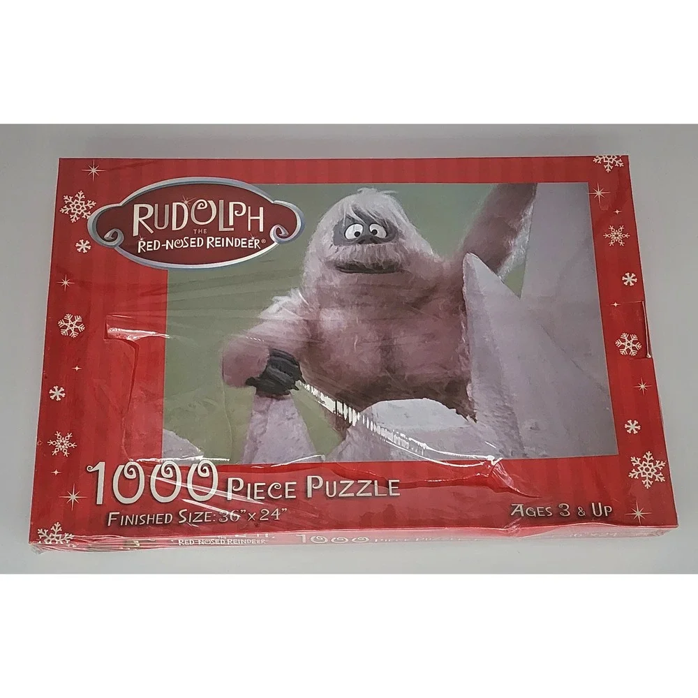 Rudolph‎ the Red Nosed Reindeer 1000 Pc Bumble Abominable Snowman Jigsaw Puzzle